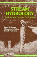 Cover of Stream hydrology