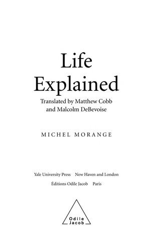 Cover of Life explained