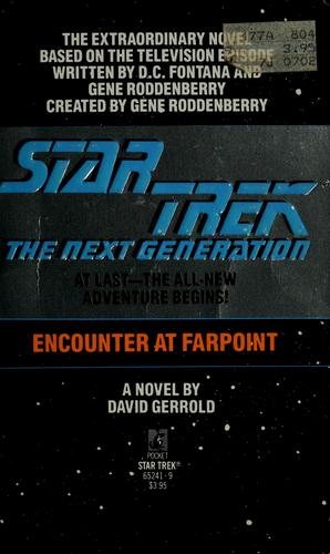 Cover of Star Trek The Next Generation - Encounter at Farpoint