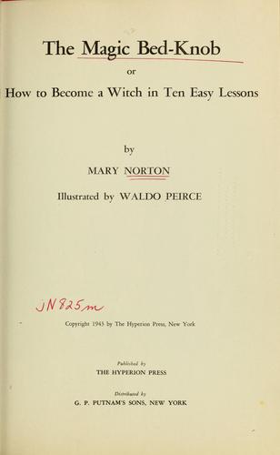 Cover of The Magic Bed-Knob (Bedknobs and Broomsticks #1)