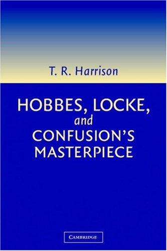 Cover of Hobbes, Locke, and Confusion's Masterpiece