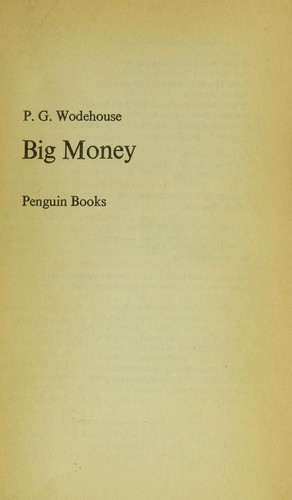 Cover of Big money