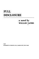 Cover of Full disclosure