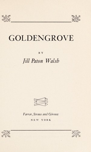 Cover of Goldengrove