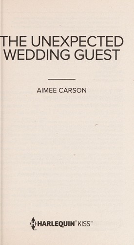 Cover of The unexpected wedding guest