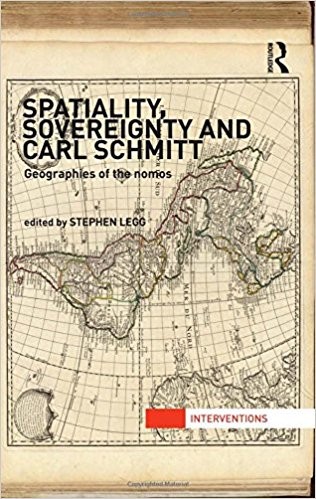 Cover of Spatiality, sovereignty and Carl Schmitt