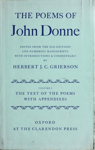 Cover of John Donne Poetry
