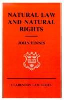 Cover of Natural Law and Natural Rights