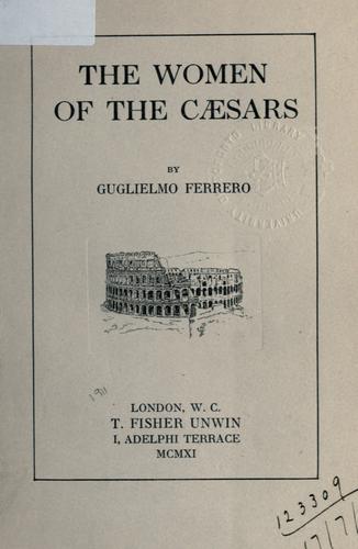 Cover of The women of the Ceasars
