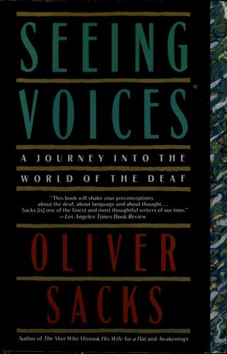 Cover of Seeing Voices