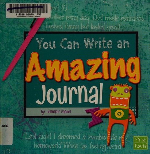 Cover of You can write an amazing journal
