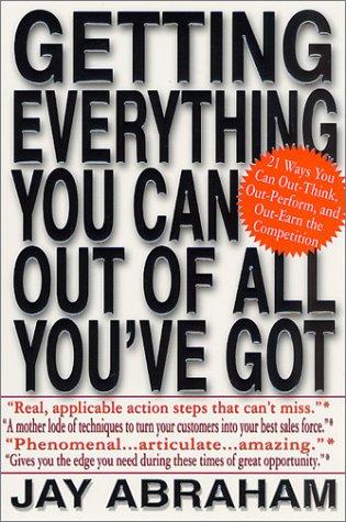 Cover of Getting everything you can out of all you've got