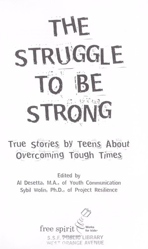 Cover of The struggle to be strong