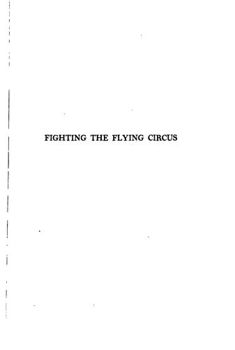 Cover of Fighting the Flying Circus