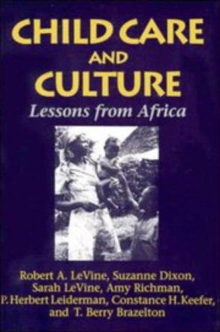 Cover of Child care and culture