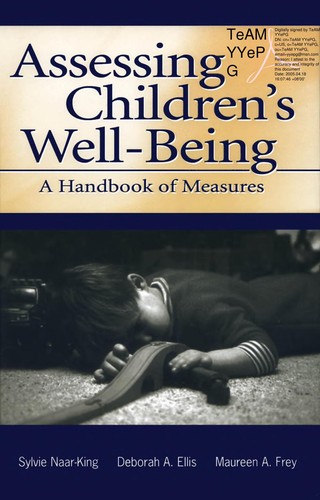 Cover of Assessing children's well-being