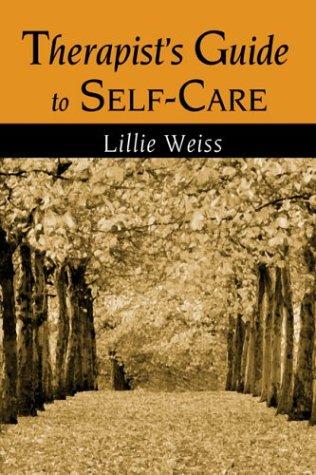 Cover of Therapist's Guide to Self-Care