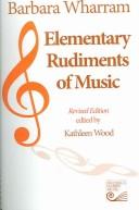 Cover of Elementary rudiments of music