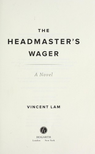 Cover of The Headmaster's Wager