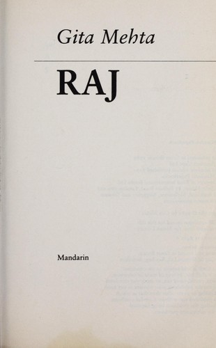 Cover of Raj