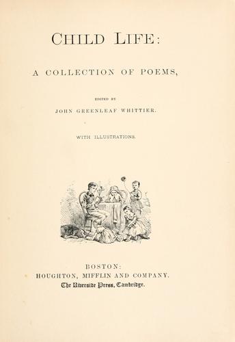 Cover of Child life