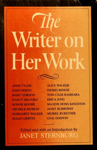 Cover of The Writer on Her Work