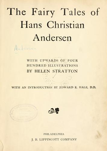 Cover of The fairy tales of Hans Christian Andersen