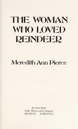 Cover of The woman who loved reindeer