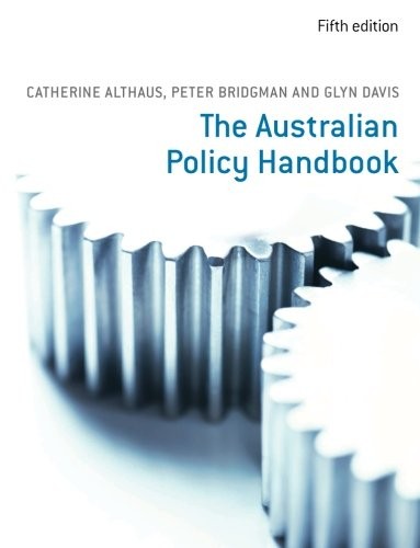 Cover of The Australian Policy Handbook