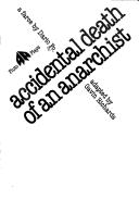 Cover of Morte accidentale di un anarchico