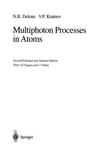 Cover of Multiphoton processes in atoms