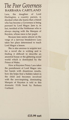 Cover of The Poor Governess