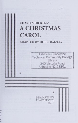 Cover of A Christmas Carol