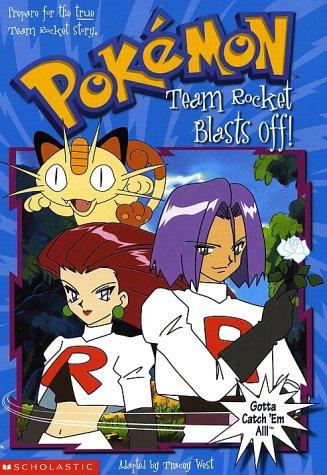 Cover of Team Rocket blasts off!