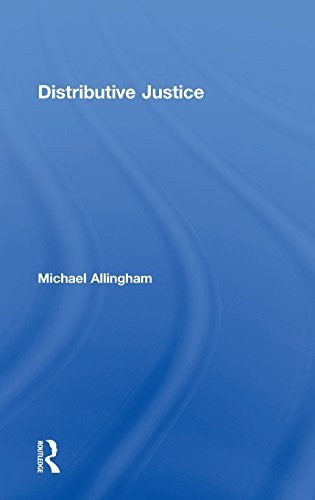 Cover of Distributive Justice