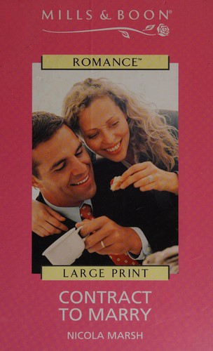 Cover of Contract To Marry