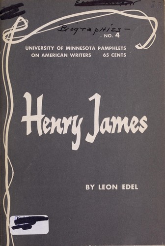 Cover of Henry James