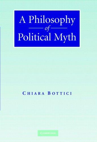 Cover of A philosophy of political myth