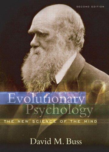 Cover of Evolutionary psychology