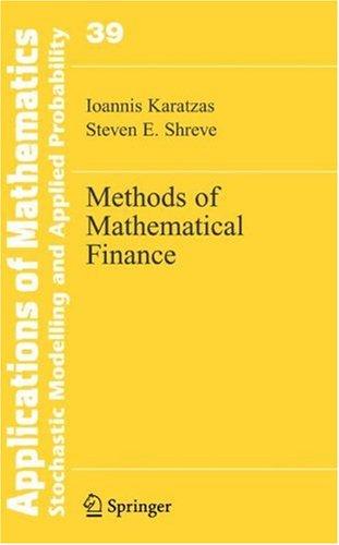 Cover of Methods of mathematical finance