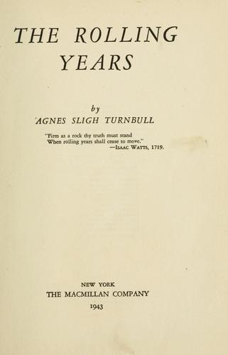Cover of The Rolling Years