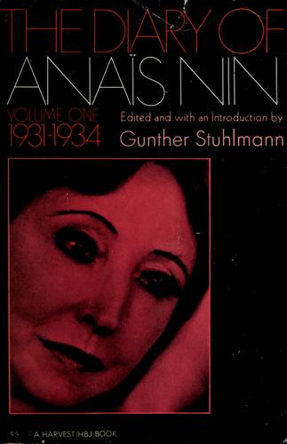 Cover of The diary of Anaïs Nin