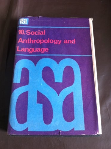 Cover of Social anthropology and language