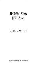 Cover of While Still We Live