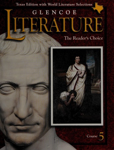 Cover of Glencoe literature--the reader's choice--course 5
