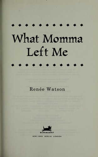 Cover of What Momma left me