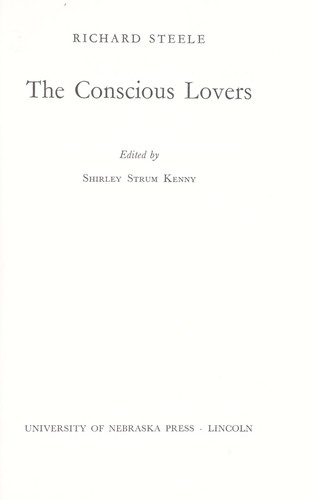 Cover of The conscious lovers