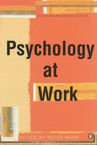 Cover of Psychology at Work