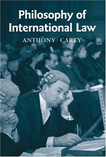 Cover of Philosophy of International Law