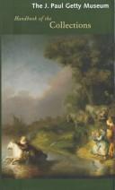 Cover of The J. Paul Getty Museum handbook of the collections